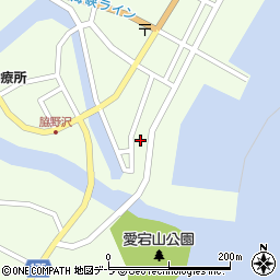 青森県むつ市脇野沢本村143周辺の地図
