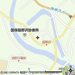 下北地域広域行政事務組合　むつ消防署脇野沢消防分署周辺の地図