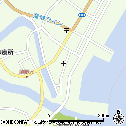 青森県むつ市脇野沢本村124周辺の地図