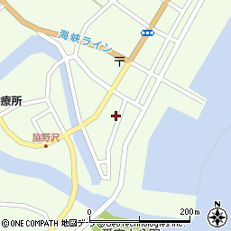 青森県むつ市脇野沢本村123周辺の地図