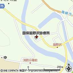 国民健康保険脇野沢診療所・歯科周辺の地図