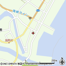 青森県むつ市脇野沢本村150周辺の地図