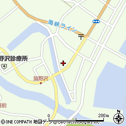 青森県むつ市脇野沢本村103周辺の地図