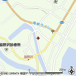 青森県むつ市脇野沢本村111-2周辺の地図