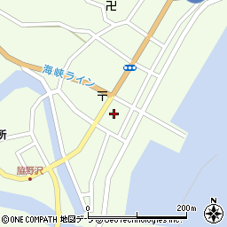 青森県むつ市脇野沢本村163周辺の地図