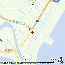 青森県むつ市脇野沢本村164周辺の地図
