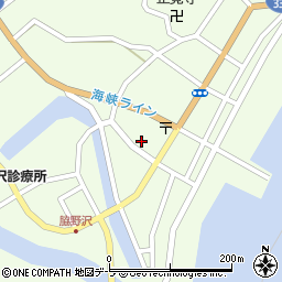 青森県むつ市脇野沢本村88周辺の地図