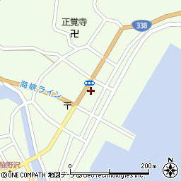 青森県むつ市脇野沢本村169周辺の地図