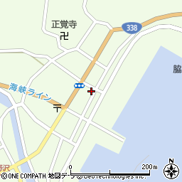 青森県むつ市脇野沢本村172周辺の地図
