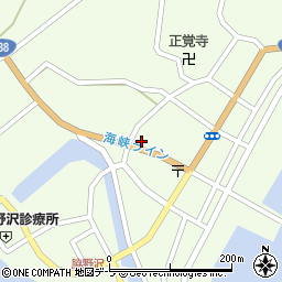 青森県むつ市脇野沢本村76周辺の地図