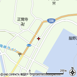 青森県むつ市脇野沢本村190周辺の地図