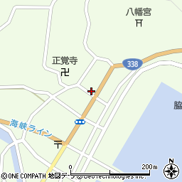 青森県むつ市脇野沢本村23周辺の地図