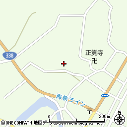 青森県むつ市脇野沢桂沢周辺の地図