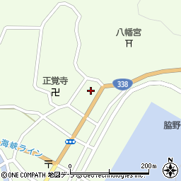 青森県むつ市脇野沢本村17周辺の地図