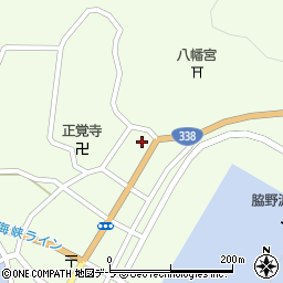 青森県むつ市脇野沢本村16周辺の地図