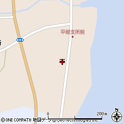 陸奥平舘郵便局 ＡＴＭ周辺の地図