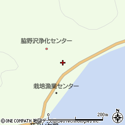 青森県むつ市脇野沢辰内周辺の地図