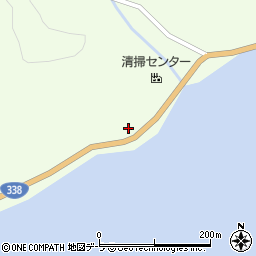 青森県むつ市脇野沢（二又）周辺の地図