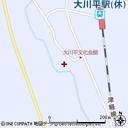 青森県東津軽郡今別町大川平村元179周辺の地図