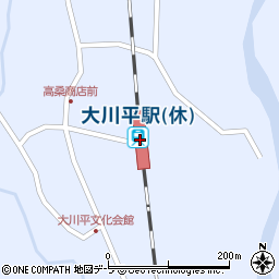 大川平駅周辺の地図
