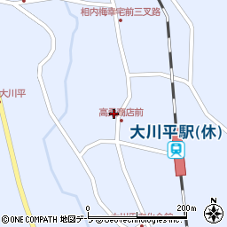 青森県東津軽郡今別町大川平村元119-2周辺の地図