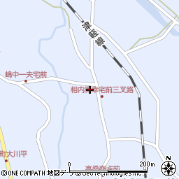 青森県東津軽郡今別町大川平村元97-1周辺の地図