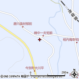 青森県東津軽郡今別町大川平村元142周辺の地図