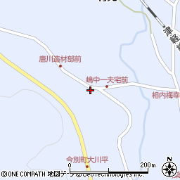 青森県東津軽郡今別町大川平村元237周辺の地図