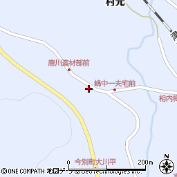 青森県東津軽郡今別町大川平村元238周辺の地図