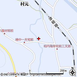 青森県東津軽郡今別町大川平村元136周辺の地図