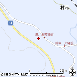 青森県東津軽郡今別町大川平村元247周辺の地図