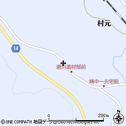 青森県東津軽郡今別町大川平村元245周辺の地図