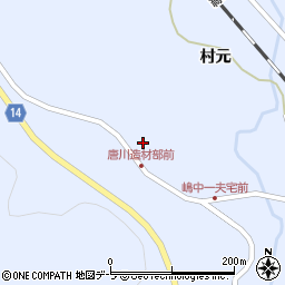 青森県東津軽郡今別町大川平村元36-5周辺の地図