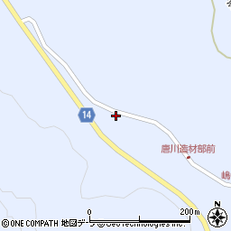 有限会社唐川造材部周辺の地図