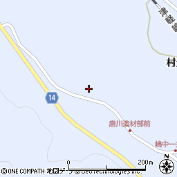 青森県東津軽郡今別町大川平村元24-2周辺の地図
