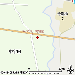 青森県東津軽郡今別町浜名中宇田15-2周辺の地図