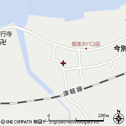 青森県東津軽郡今別町今別今別137周辺の地図