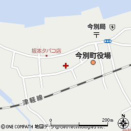 青森県東津軽郡今別町今別今別86周辺の地図