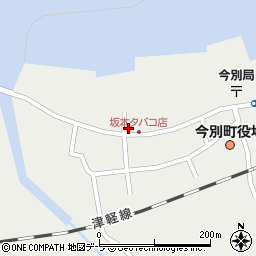 北海道軌道施設工業株式会社　今別出張所周辺の地図