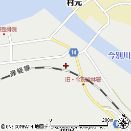 青森県東津軽郡今別町今別今別2周辺の地図