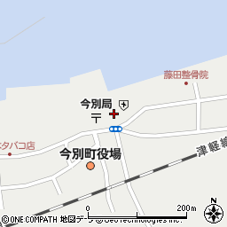 今別町役場　診療所周辺の地図