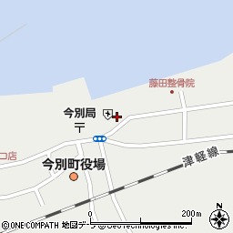 青森県東津軽郡今別町今別今別44-9周辺の地図