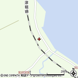 青森県東津軽郡今別町浜名三九郎沢周辺の地図