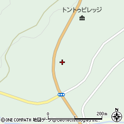 青森県東通村（下北郡）小田野沢（見知川山）周辺の地図