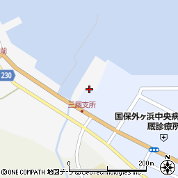 青森県東津軽郡外ヶ浜町三厩本町周辺の地図