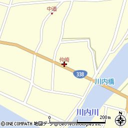 仲崎周辺の地図