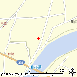 青森県むつ市川内町中畑3-1周辺の地図