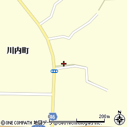 青森県むつ市川内町熊ケ平154周辺の地図