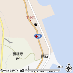 青森県東津軽郡外ヶ浜町三厩中浜15周辺の地図