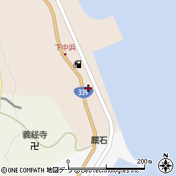 青森県東津軽郡外ヶ浜町三厩中浜19周辺の地図